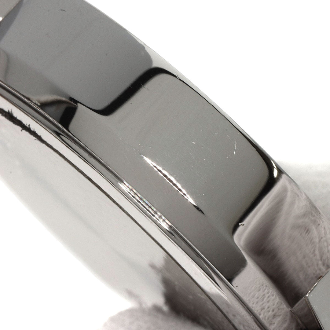 BVLGARI Watches Mechanical Automatic BB38SLD Stainless Steel, Leather Silver Bulgari Bulgari Silver dial mens Used Authentic