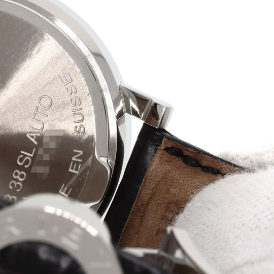 BVLGARI Watches Mechanical Automatic BB38SLD Stainless Steel, Leather Silver Bulgari Bulgari Silver dial mens Used Authentic