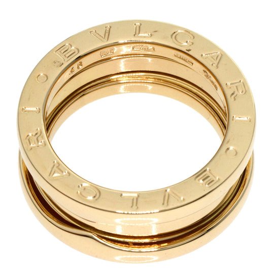 BVLGARI Ring 18K Yellow Gold gold B-zero1 B-zero One 2 Band #48 Women Used Authentic