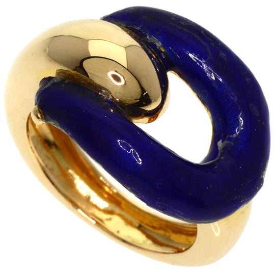 Boucheron Ring 18K Yellow Gold gold enamel