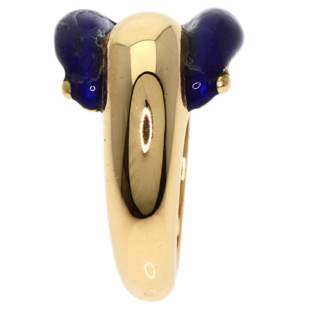 Boucheron Ring 18K Yellow Gold gold enamel