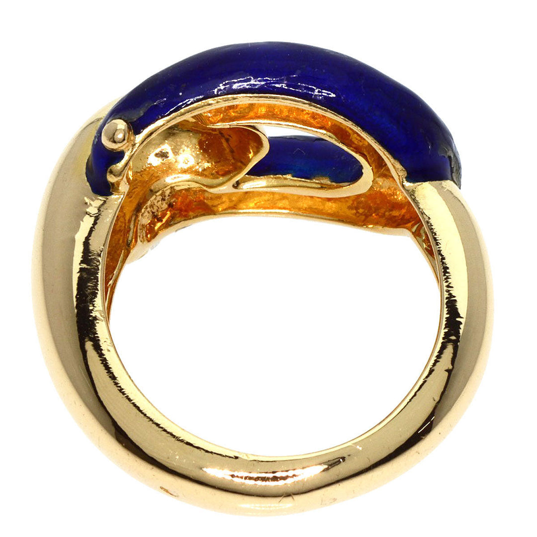 Boucheron Ring 18K Yellow Gold gold enamel