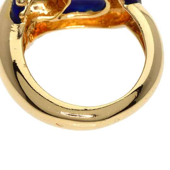 Boucheron Ring 18K Yellow Gold gold enamel
