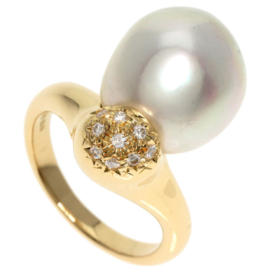 TASAKI Ring 18K Yellow Gold gold Pearl pearl diamond
