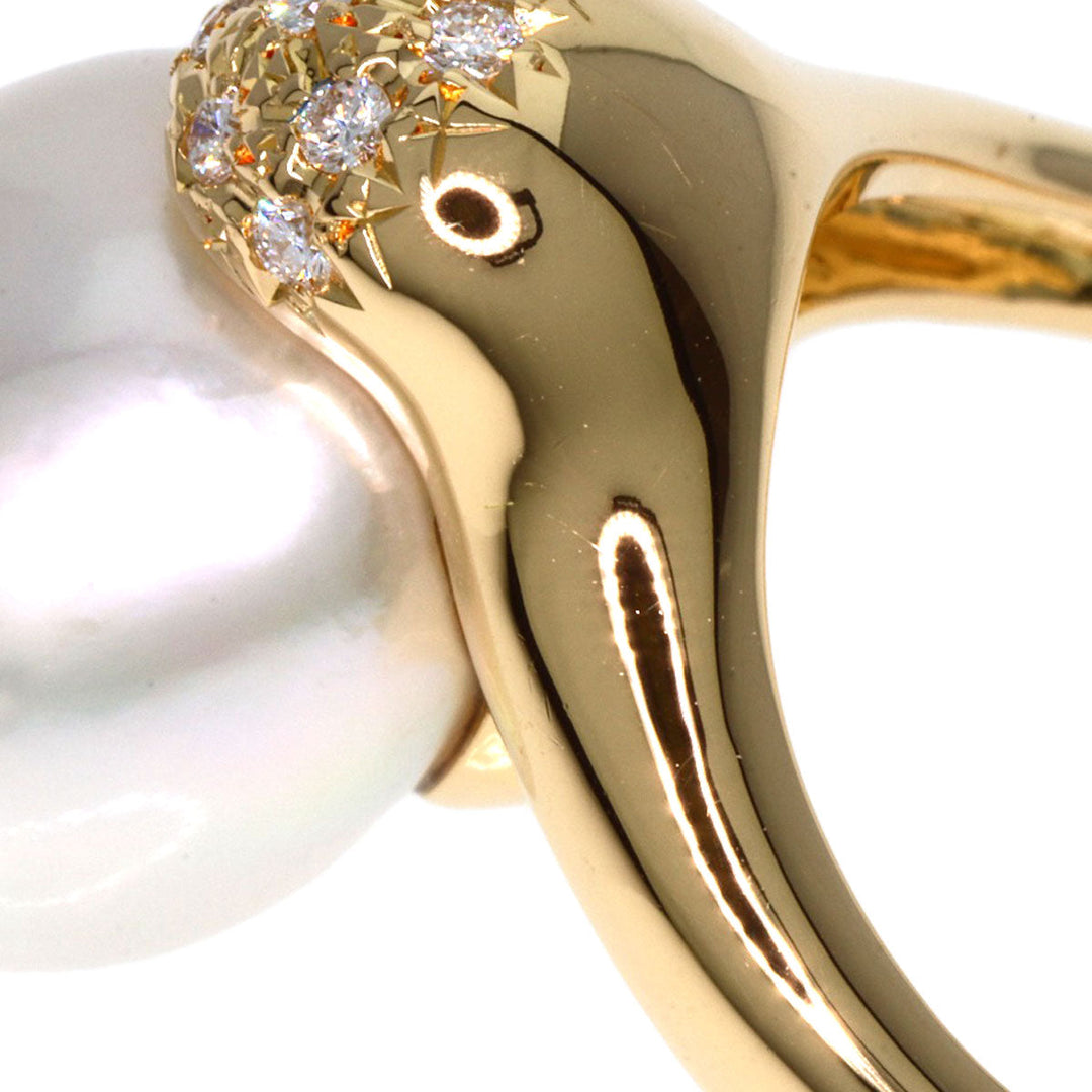 TASAKI Ring 18K Yellow Gold gold Pearl pearl diamond