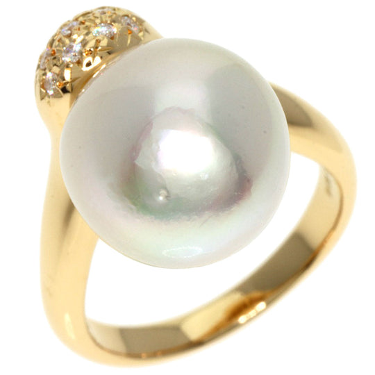 TASAKI Ring 18K Yellow Gold gold Pearl pearl diamond