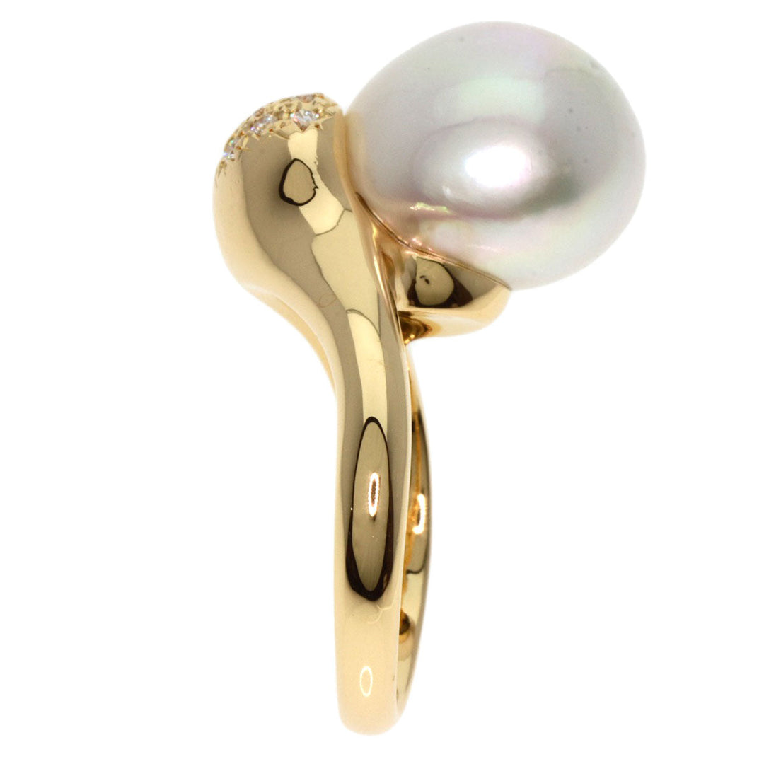 TASAKI Ring 18K Yellow Gold gold Pearl pearl diamond