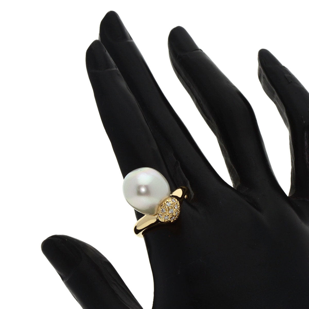 TASAKI Ring 18K Yellow Gold gold Pearl pearl diamond