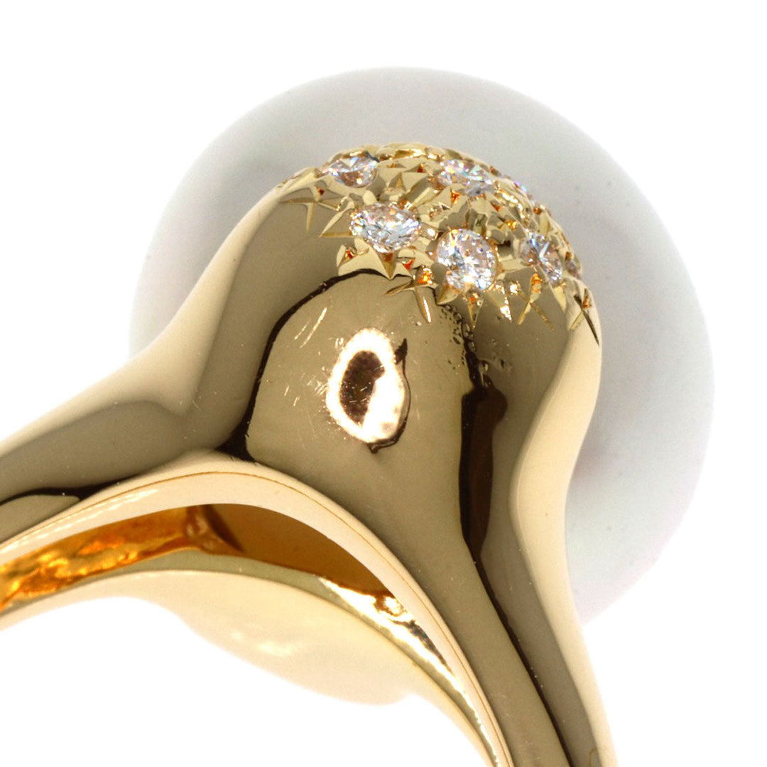 TASAKI Ring 18K Yellow Gold gold Pearl pearl diamond