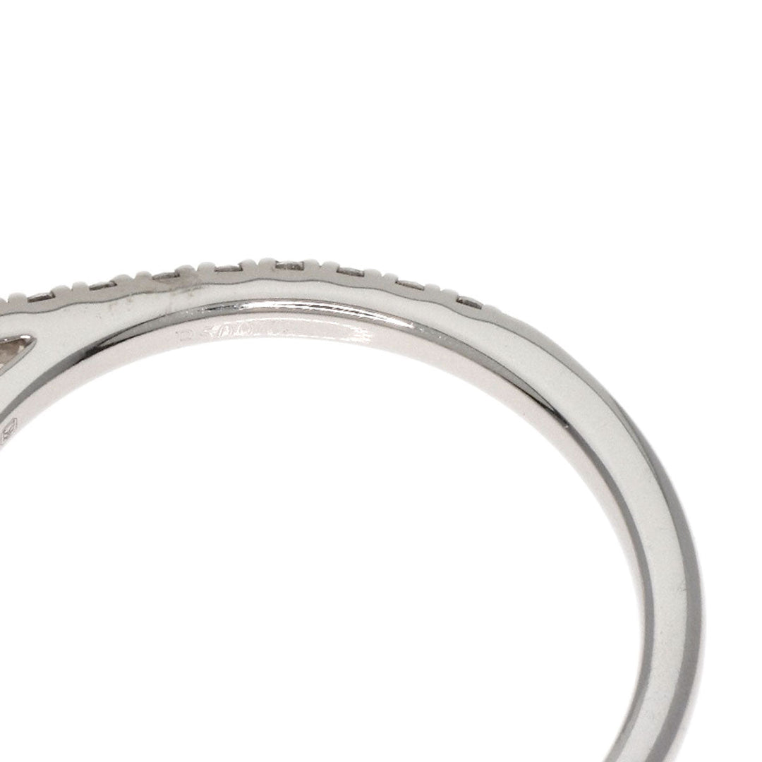 De Beers Ring PT950 Silver Classic Solitaire