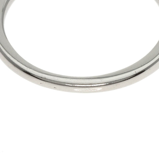 De Beers Ring PT950 Silver Classic Solitaire