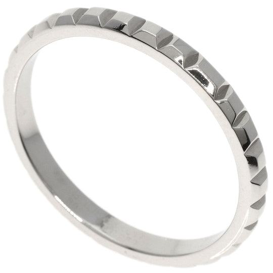 Boucheron Ring PT950 Silver Quatre Clos de Paris Medium #66 mens Used Authentic