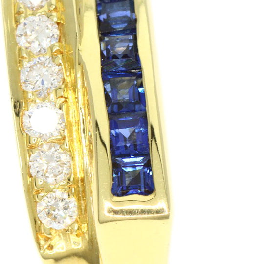 TIFFANY&Co. Ring 18K Yellow Gold gold Sapphire diamond Women Used Authentic