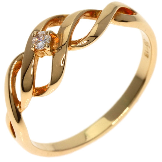 TASAKI Ring 18K Yellow Gold gold diamond Women Used Authentic