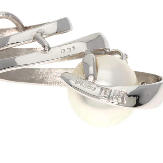 MITSUO KAJI Pendant top PT900 Silver Pearl pearl diamond