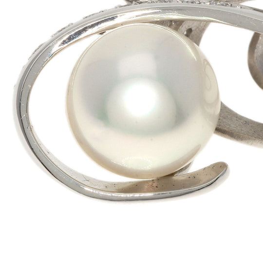 MITSUO KAJI Pendant top PT900 Silver Pearl pearl diamond