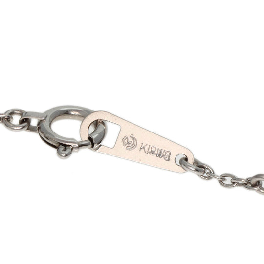 TASAKI bracelet K18WG Silver Freshwater Pearl Station Pearl Women Used Authentic