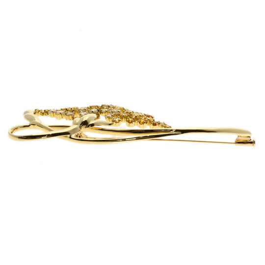 JUNE Brooch 18K Yellow Gold gold Yellow sapphire