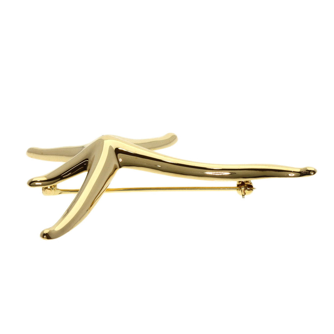 TIFFANY&Co. Brooch 18K Yellow Gold gold Starfish Brooch Women Used Authentic