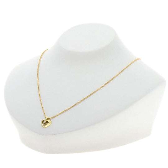 TIFFANY&Co. Necklace 18K Yellow Gold gold Heart diamond Women Used Authentic