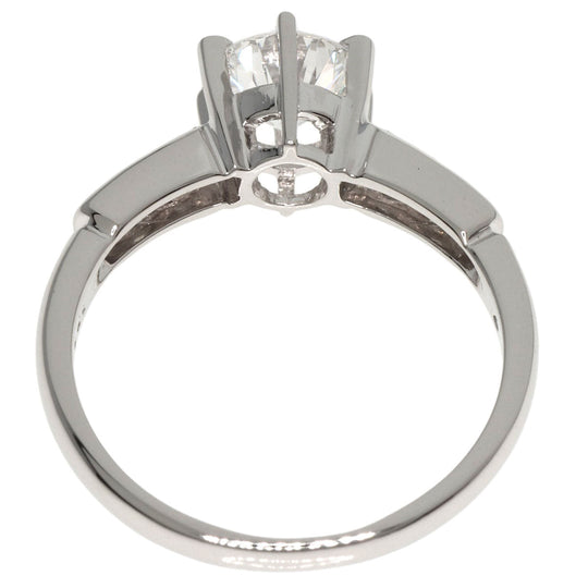 MIKIMOTO Ring PT950 Silver diamond