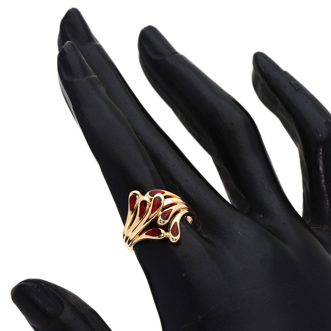 TASAKI Ring 18K Yellow Gold gold enamel