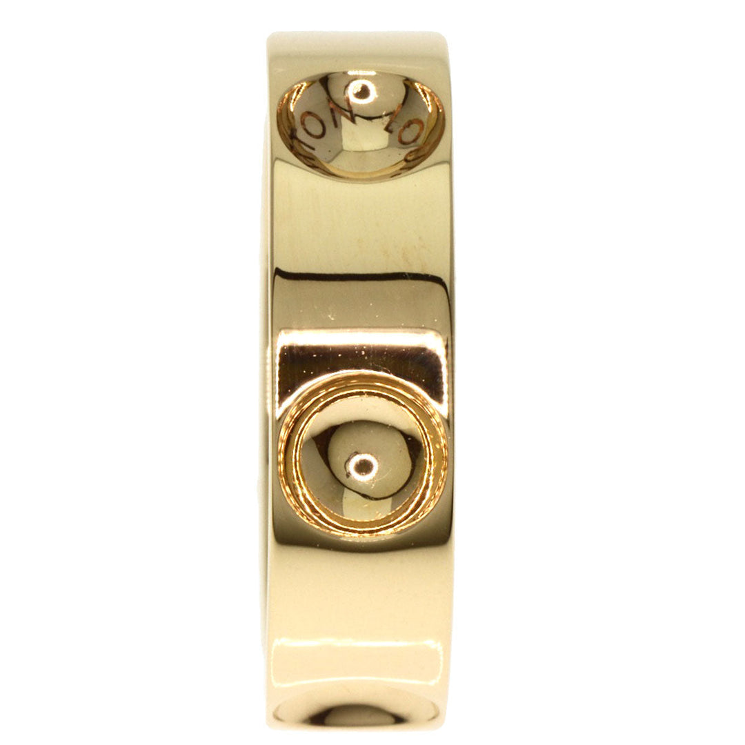 LOUIS VUITTON Ring 18K Yellow Gold gold Petite Bourg Empreinte #46 Women Used Authentic