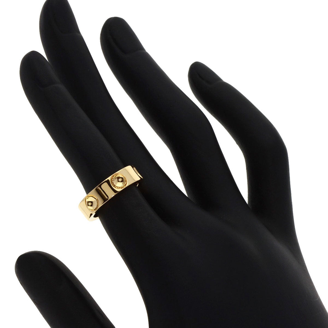LOUIS VUITTON Ring 18K Yellow Gold gold Petite Bourg Empreinte #46 Women Used Authentic