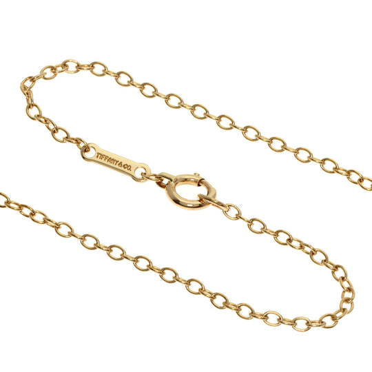 TIFFANY&Co. Necklace 18K Yellow Gold gold Initial K Large Women Used Authentic