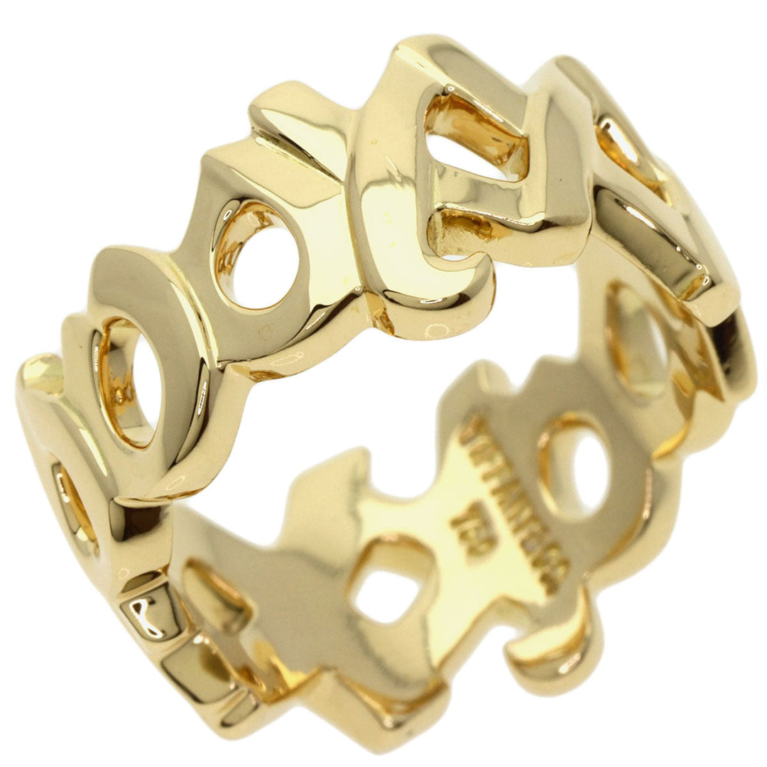TIFFANY&Co. Ring 18K Yellow Gold gold Kiss Paloma Picasso Women Used Authentic