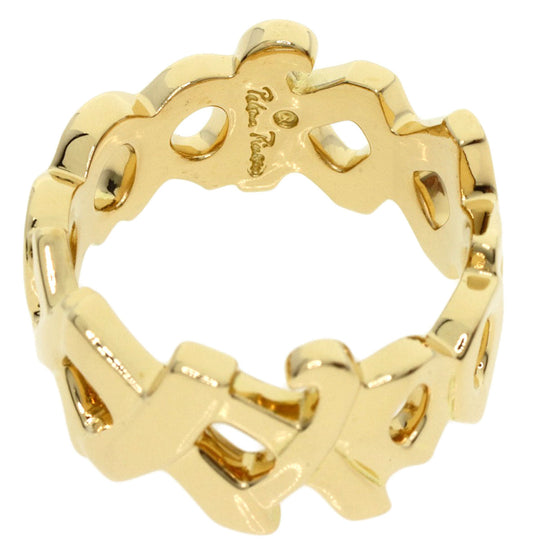 TIFFANY&Co. Ring 18K Yellow Gold gold Kiss Paloma Picasso Women Used Authentic
