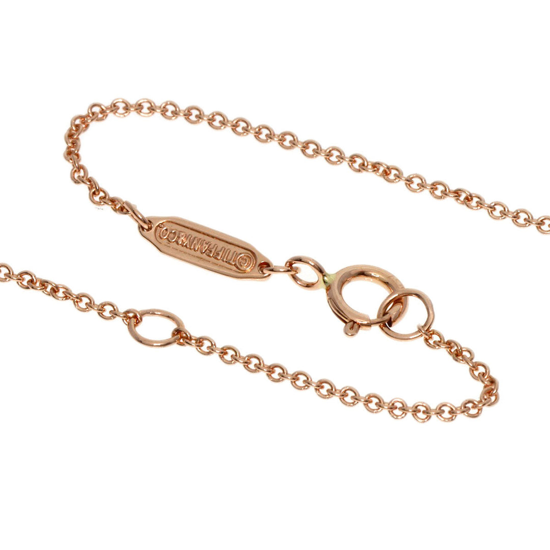 TIFFANY&Co. Necklace 18K Pink Gold gold Knot key diamond