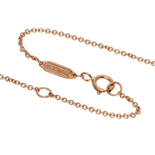 TIFFANY&Co. Necklace 18K Pink Gold gold Knot key diamond