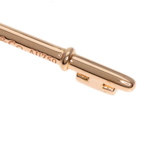TIFFANY&Co. Necklace 18K Pink Gold gold Knot key diamond