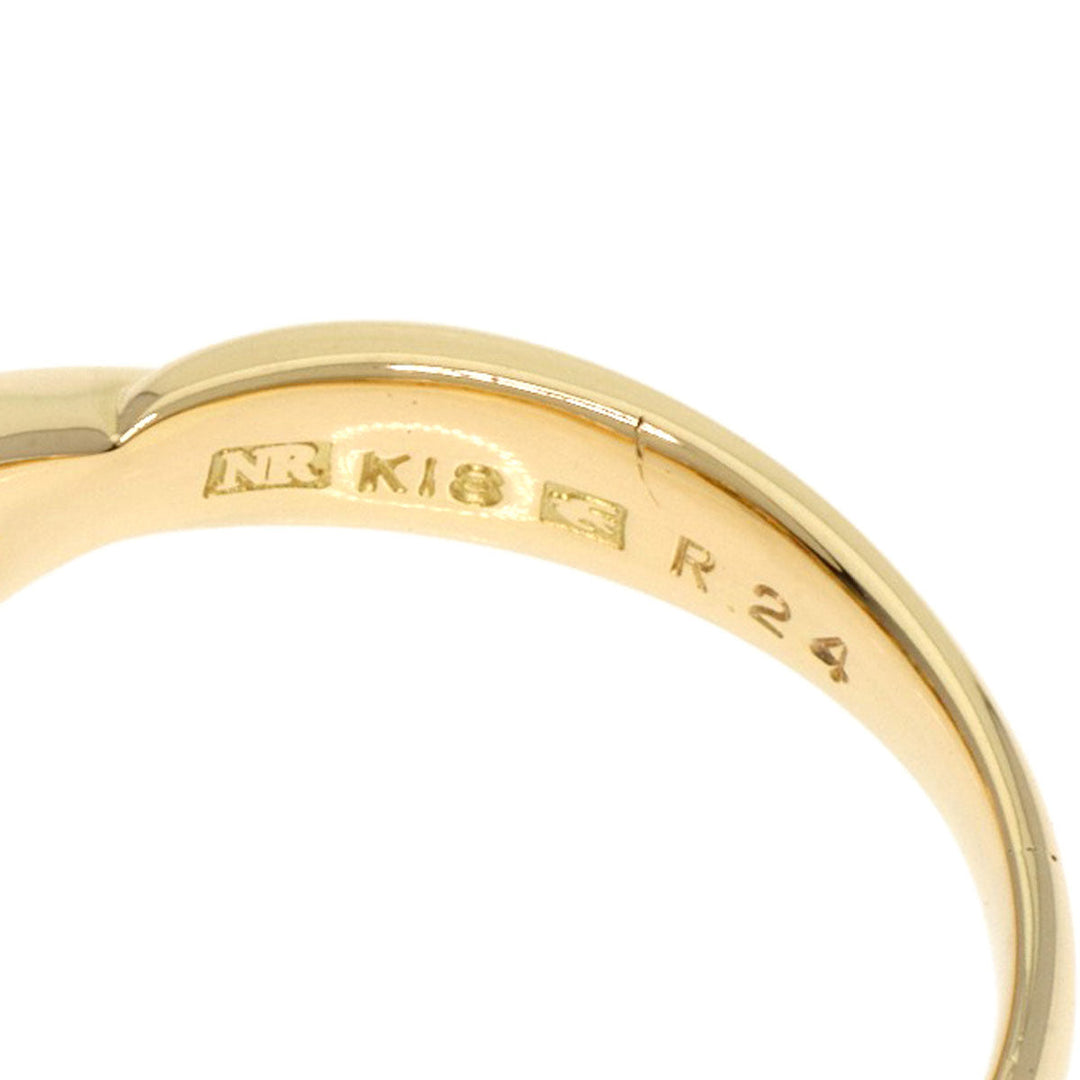 NINA RICCI Ring 18K Yellow Gold gold Ruby diamond Women Used Authentic