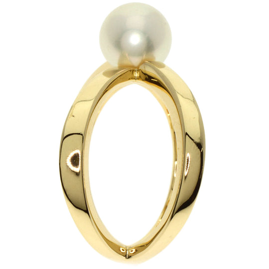 MIKIMOTO Ring 18K Yellow Gold gold Pearl Women Used Authentic