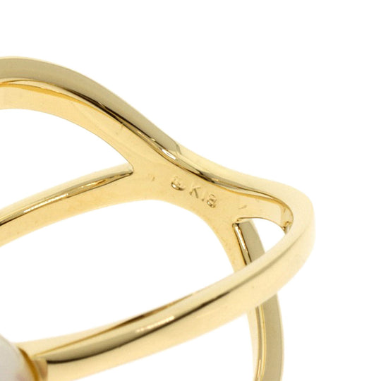 MIKIMOTO Ring 18K Yellow Gold gold Pearl Women Used Authentic
