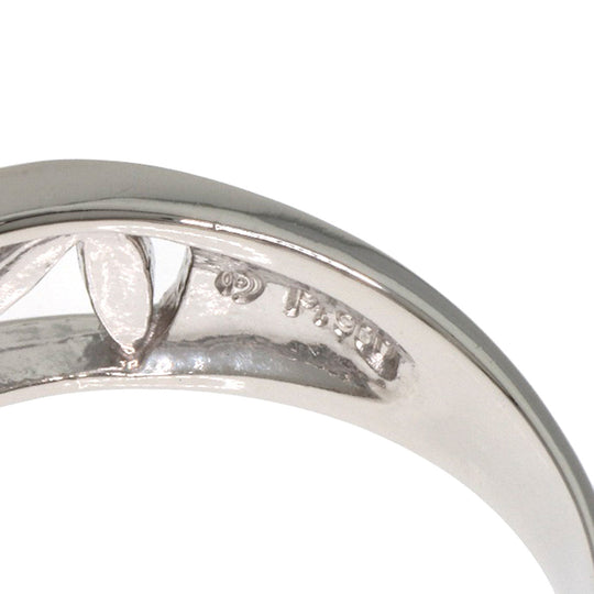 TASAKI Ring PT900 Silver pink diamond diamond Women Used Authentic