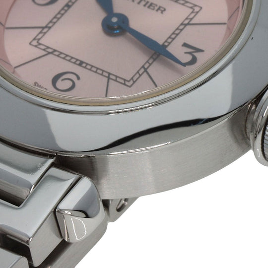 CARTIER Watches Quartz W3140008 Stainless Steel Silver Mispacha pink dial