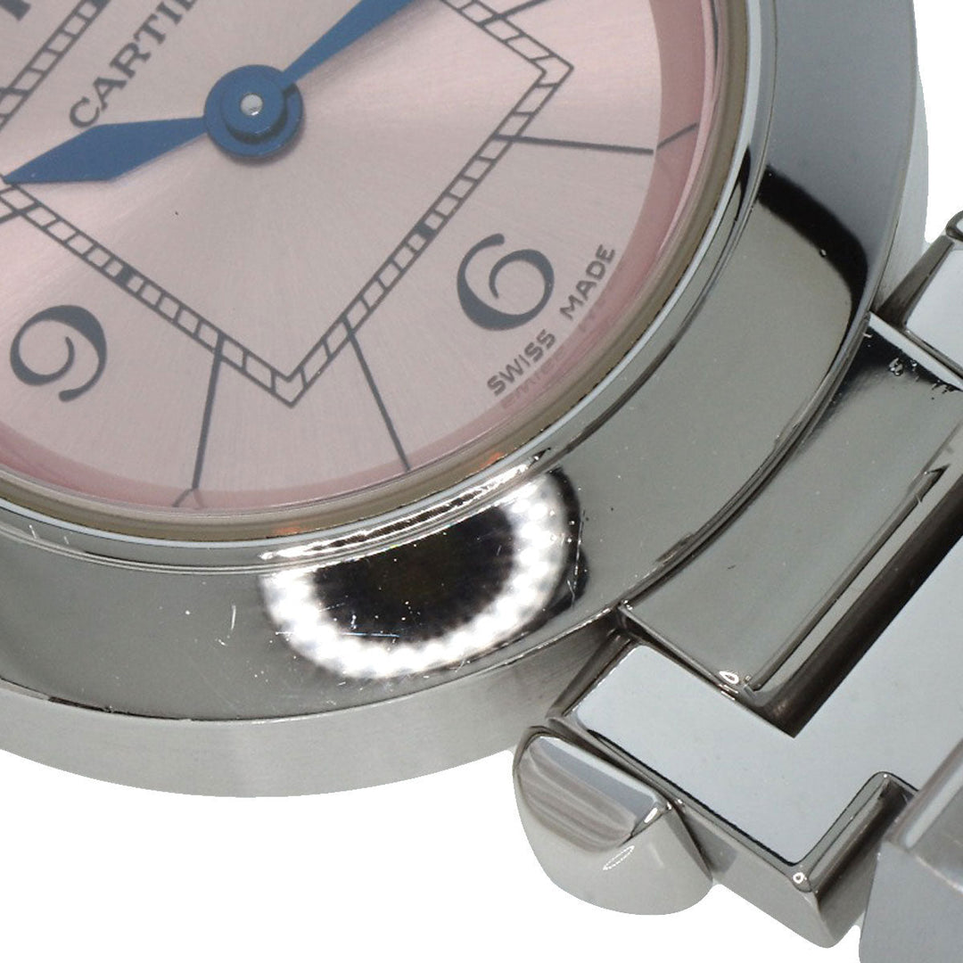 CARTIER Watches Quartz W3140008 Stainless Steel Silver Mispacha pink dial