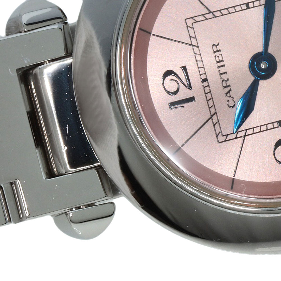 CARTIER Watches Quartz W3140008 Stainless Steel Silver Mispacha pink dial