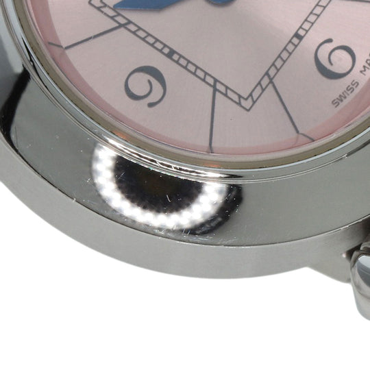 CARTIER Watches Quartz W3140008 Stainless Steel Silver Mispacha pink dial