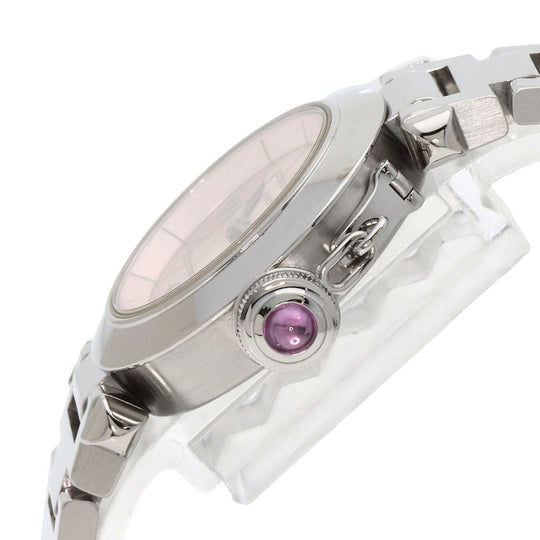 CARTIER Watches Quartz W3140008 Stainless Steel Silver Mispacha pink dial