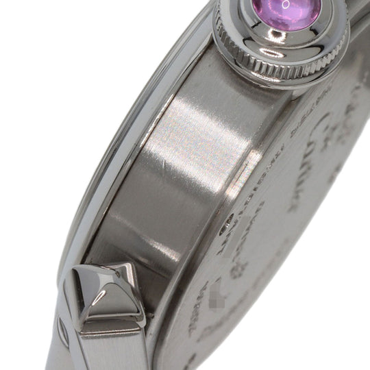 CARTIER Watches Quartz W3140008 Stainless Steel Silver Mispacha pink dial
