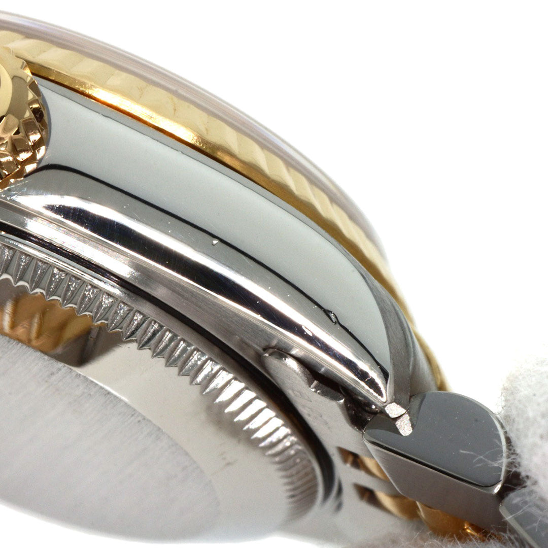 ROLEX Watches Mechanical Automatic 69173G Stainless Steel gold Datejust 10P Diamond Champagne Gold dial