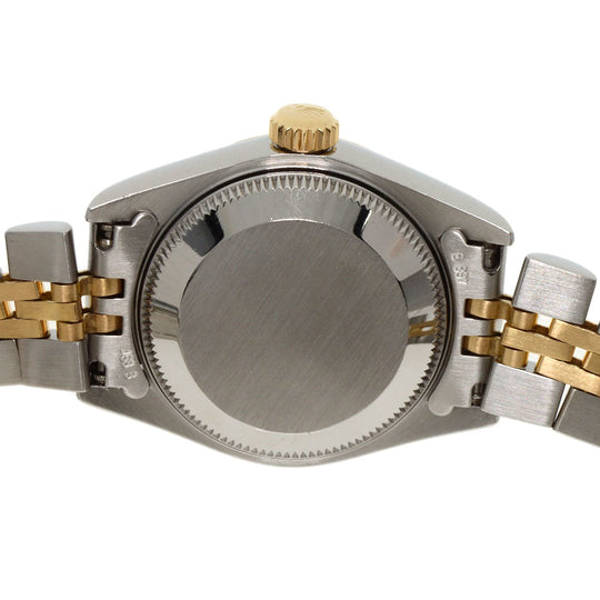 ROLEX Watches Mechanical Automatic 69173G Stainless Steel gold Datejust 10P Diamond Champagne Gold dial
