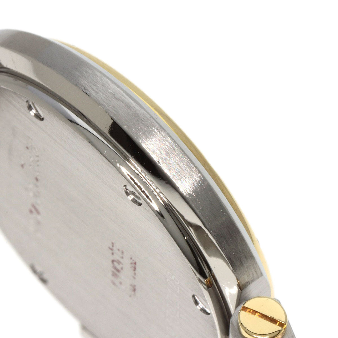 CARTIER Watches Quartz Stainless Steel , SSxK18YG , K18YG gold Santos Round SM white dial Women Used Authentic