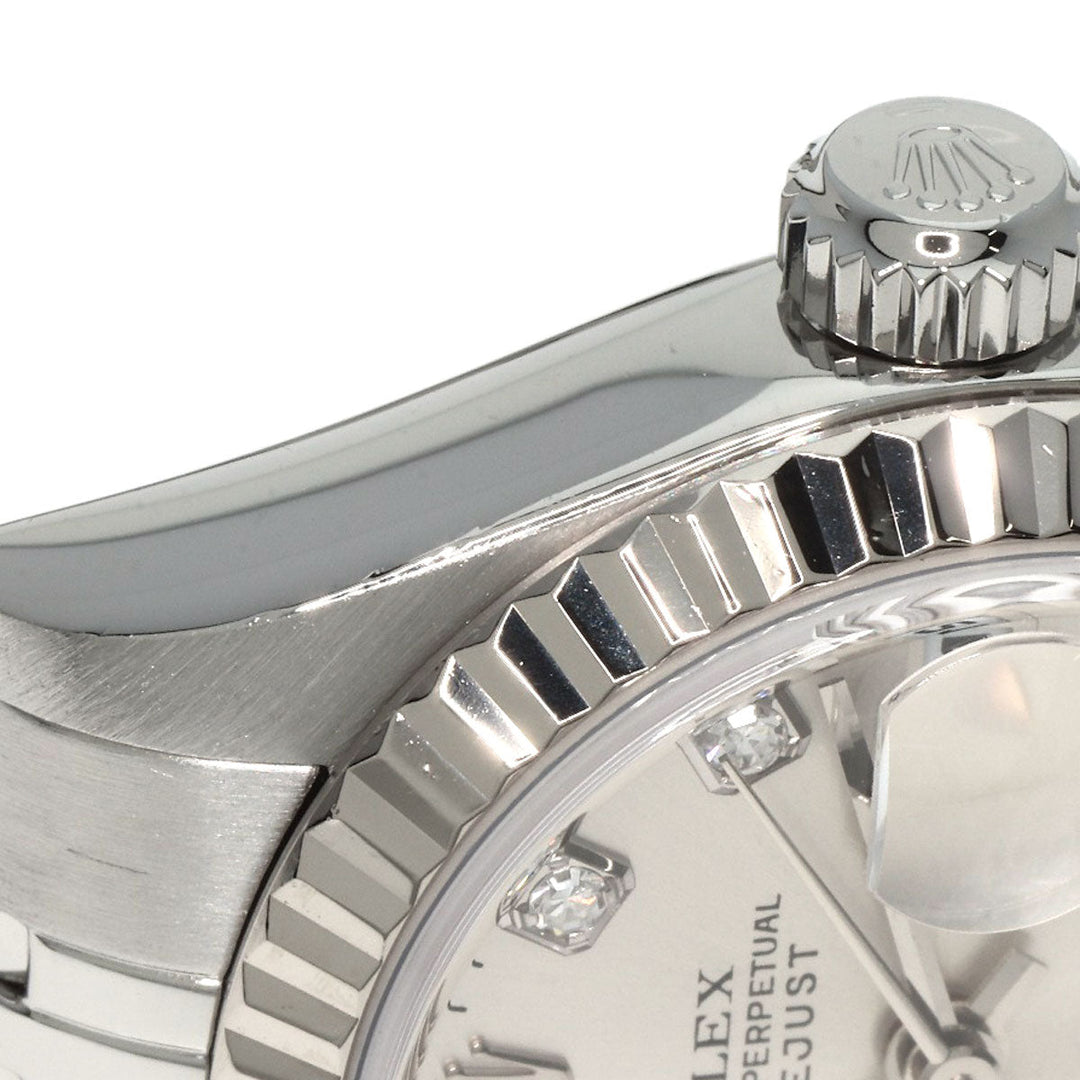 ROLEX Watches Mechanical Automatic 79174G Stainless Steel Silver Datejust 10P Diamond Silver dial