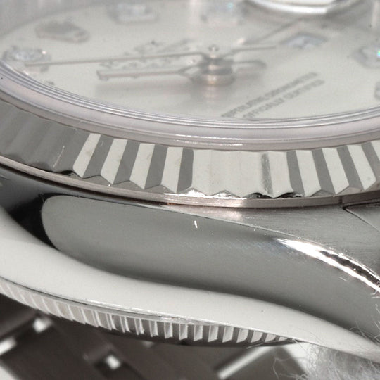 ROLEX Watches Mechanical Automatic 79174G Stainless Steel Silver Datejust 10P Diamond Silver dial