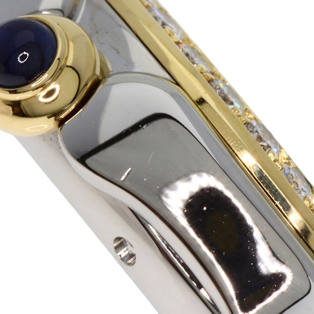 Chopard Watches Quartz 27/8237-23/11 Stainless Steel gold Happy Sports 7P Bezel Diamond Ivory dial